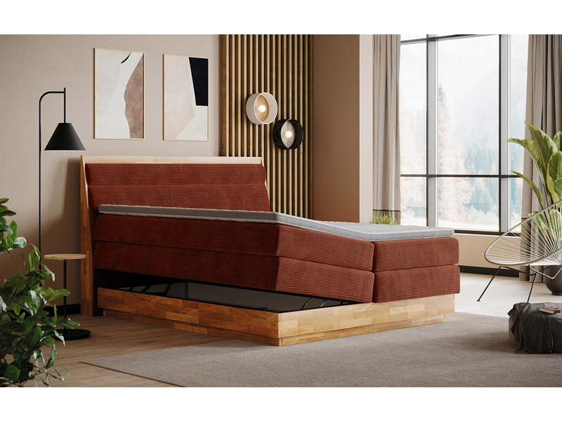 Boxspring SWISS HOME STYLE ONYX terracotta