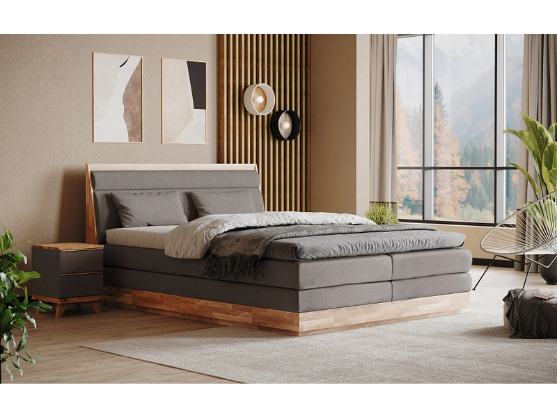 Boxspringbett SWISS HOME STYLE ONYX sand