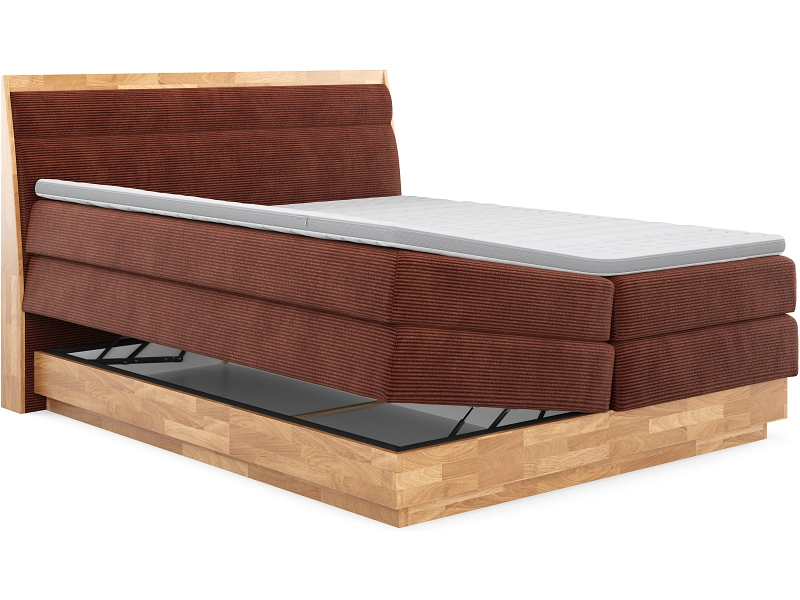 Boxspring SWISS HOME STYLE ONYX terracotta