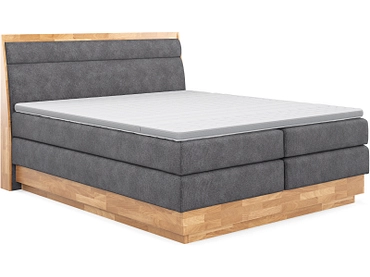 Boxspring SWISS HOME STYLE ONYX grigio scuro