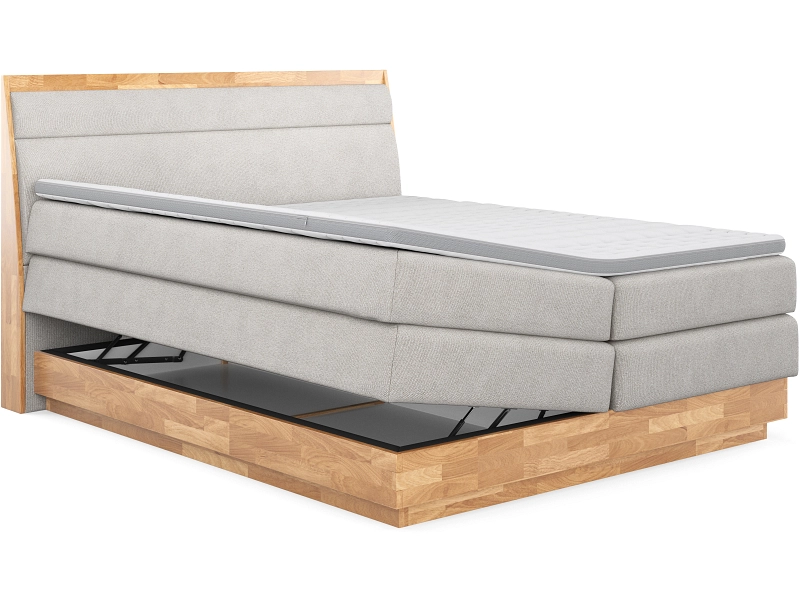 Boxspringbett SWISS HOME STYLE ONYX beige