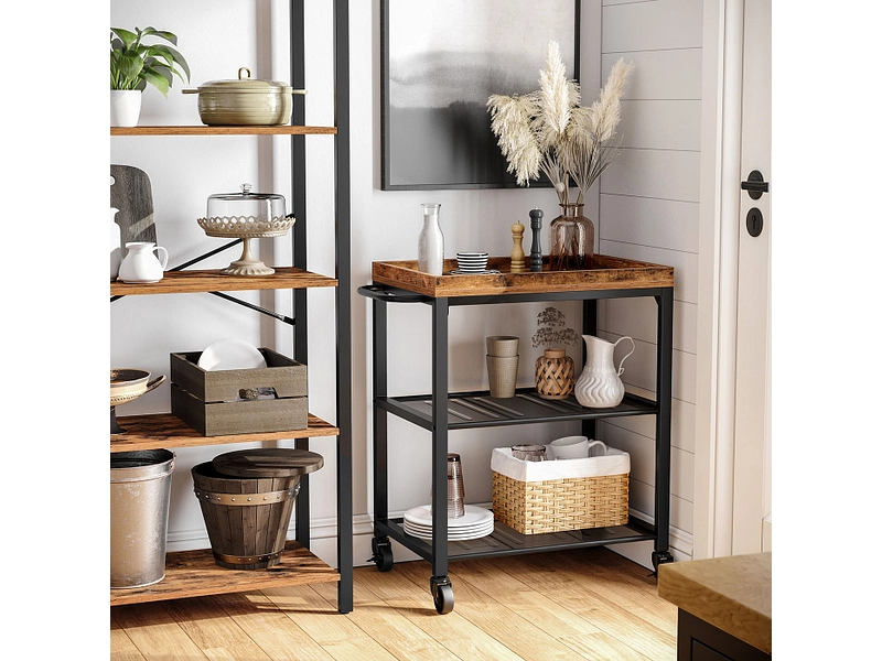 Carrello portavivande SONGMICS RUSTIK