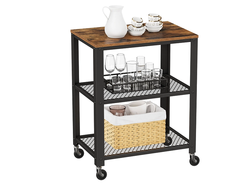 Carrello portavivande SONGMICS RUSTIK