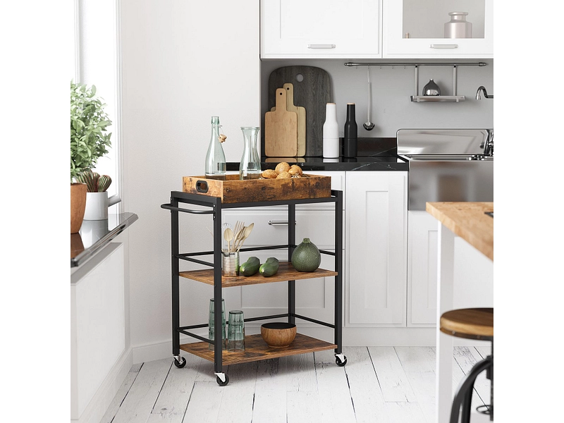 Carrello portavivande SONGMICS RUSTIK