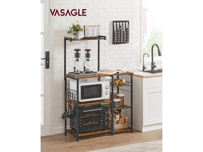 Scaffale da cucina SONGMICS RUSTIK