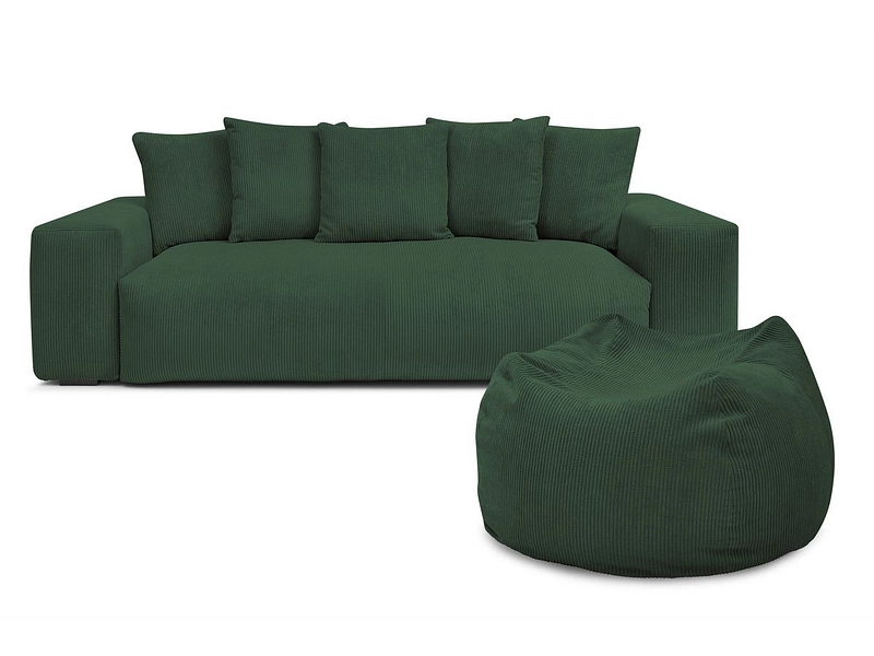 3er Sofa mit Hocker BOBOCHIC VOLTAIRE 3er Sofa mit Hocker BOBOCHIC VOLTAIRE