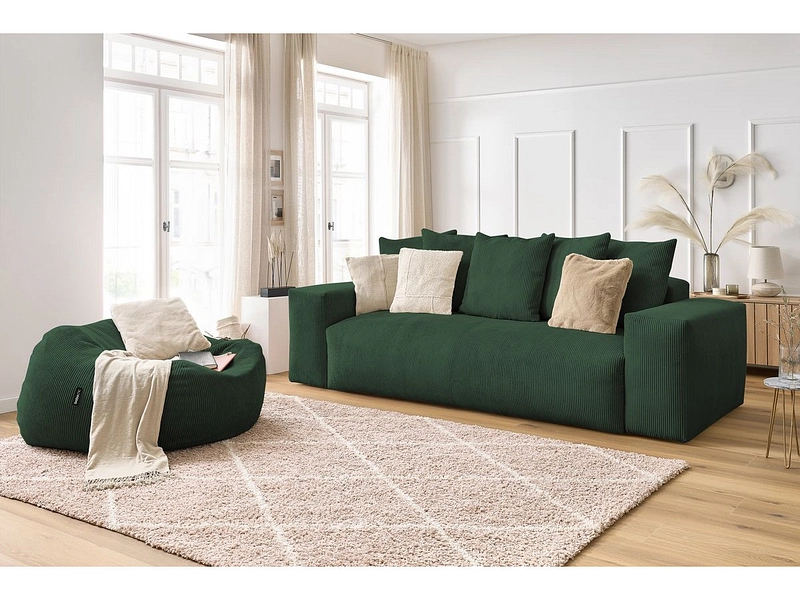 3er Sofa mit Hocker BOBOCHIC VOLTAIRE 3er Sofa mit Hocker BOBOCHIC VOLTAIRE