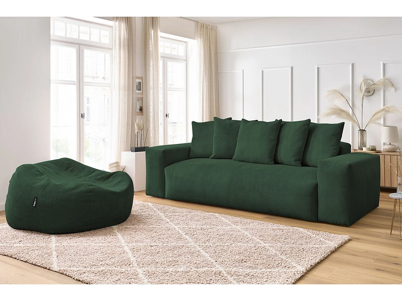 3er Sofa mit Hocker BOBOCHIC VOLTAIRE 3er Sofa mit Hocker BOBOCHIC VOLTAIRE