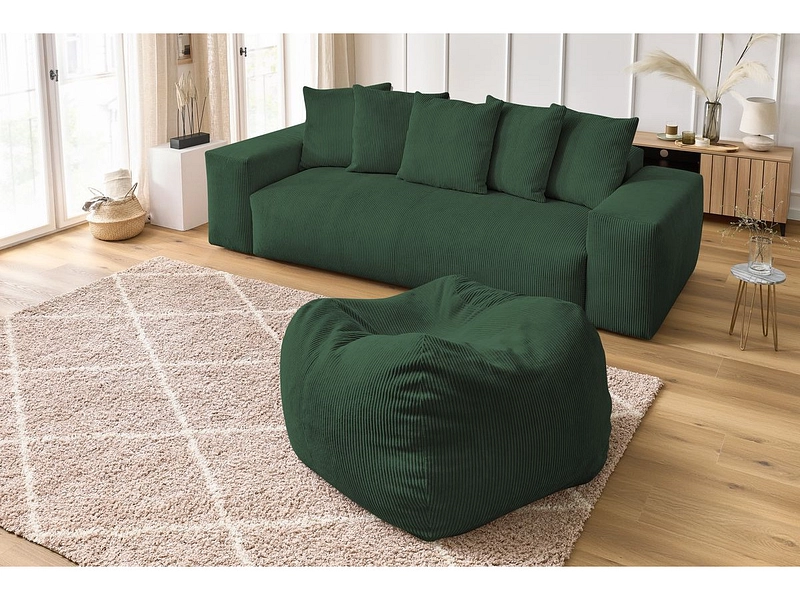 3er Sofa mit Hocker BOBOCHIC VOLTAIRE 3er Sofa mit Hocker BOBOCHIC VOLTAIRE