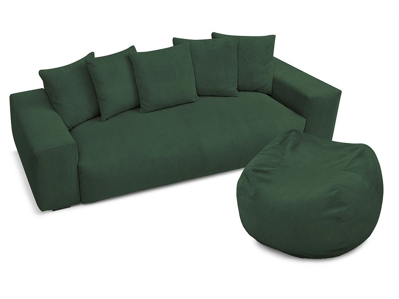3er Sofa mit Hocker BOBOCHIC VOLTAIRE 3er Sofa mit Hocker BOBOCHIC VOLTAIRE