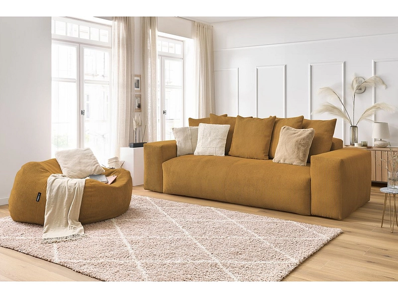 3er Sofa mit Hocker BOBOCHIC VOLTAIRE 3er Sofa mit Hocker BOBOCHIC VOLTAIRE