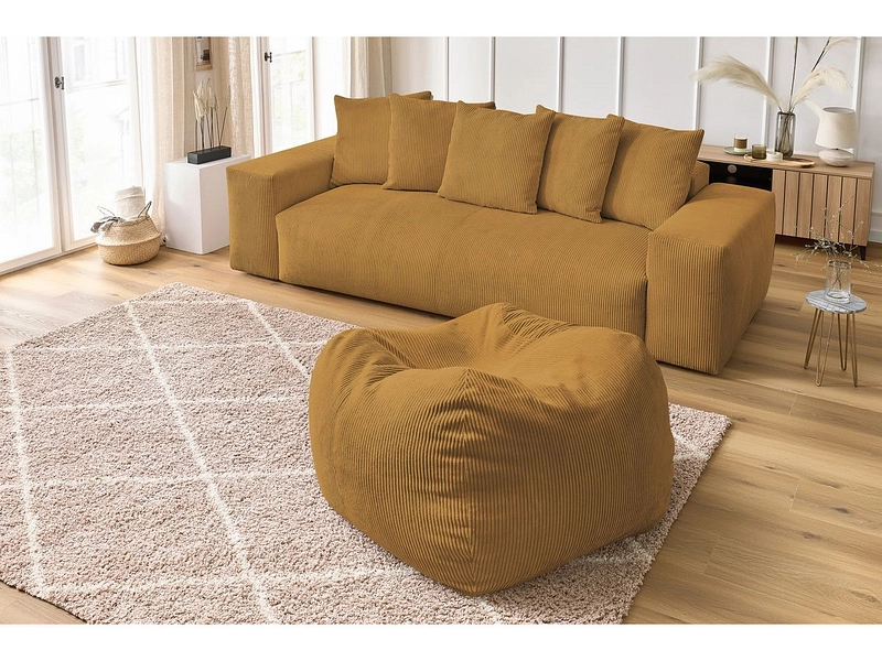3er Sofa mit Hocker BOBOCHIC VOLTAIRE 3er Sofa mit Hocker BOBOCHIC VOLTAIRE
