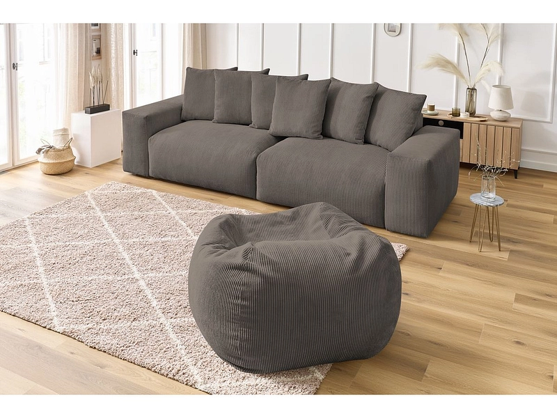 Sofa mit Hocker BOBOCHIC VOLTAIRE