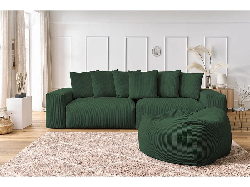 Sofa mit Hocker BOBOCHIC VOLTAIRE