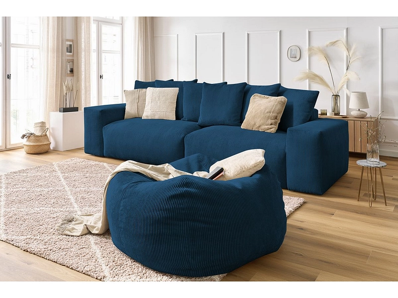 Sofa mit Hocker BOBOCHIC VOLTAIRE