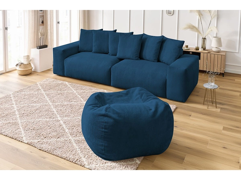 Sofa mit Hocker BOBOCHIC VOLTAIRE
