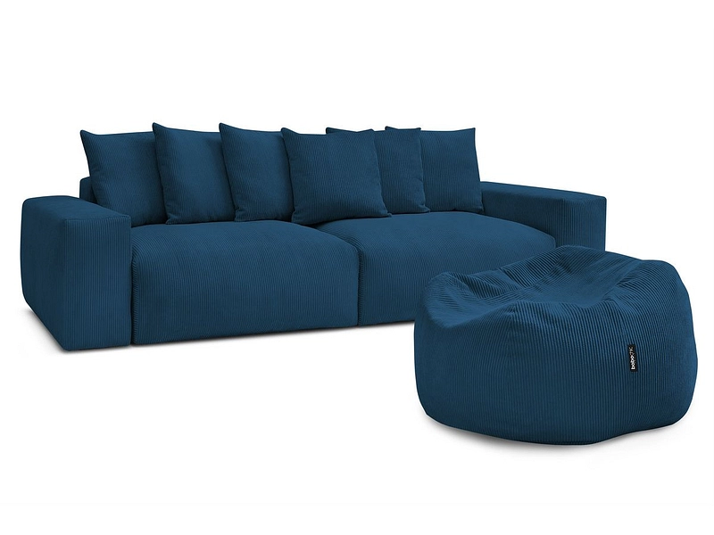 Sofa mit Hocker BOBOCHIC VOLTAIRE