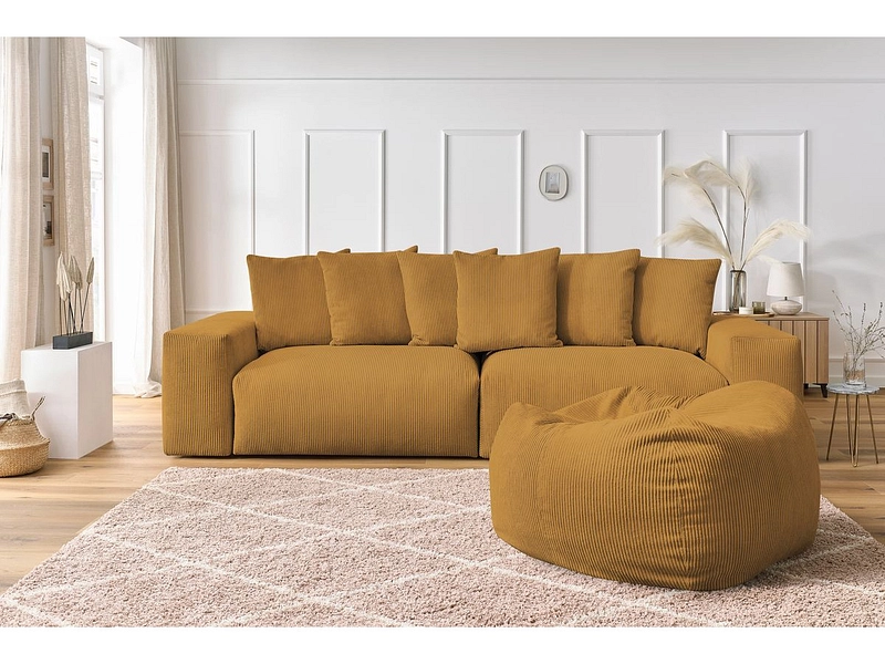 Sofa mit Hocker BOBOCHIC VOLTAIRE