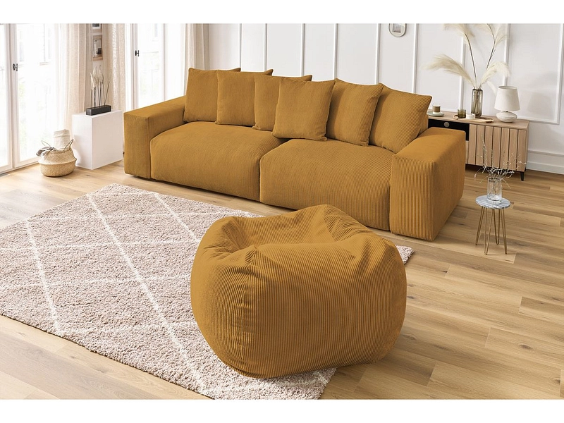 Sofa mit Hocker BOBOCHIC VOLTAIRE