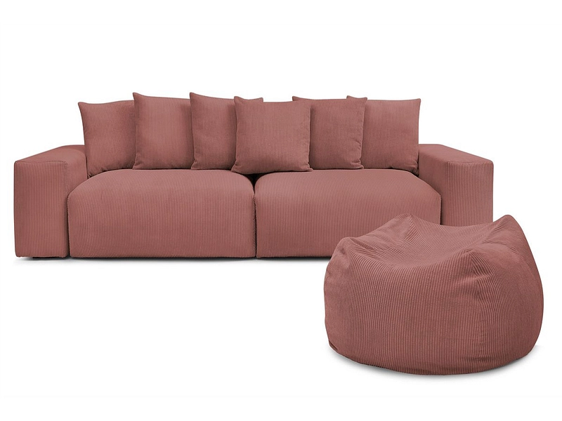 Sofa mit Hocker BOBOCHIC VOLTAIRE Sofa mit Hocker BOBOCHIC VOLTAIRE
