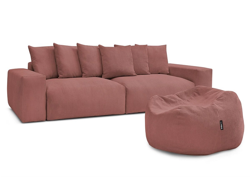 Sofa mit Hocker BOBOCHIC VOLTAIRE Sofa mit Hocker BOBOCHIC VOLTAIRE