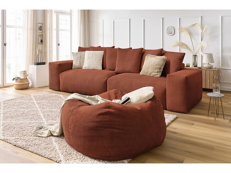 Sofa mit Hocker BOBOCHIC VOLTAIRE Sofa mit Hocker BOBOCHIC VOLTAIRE