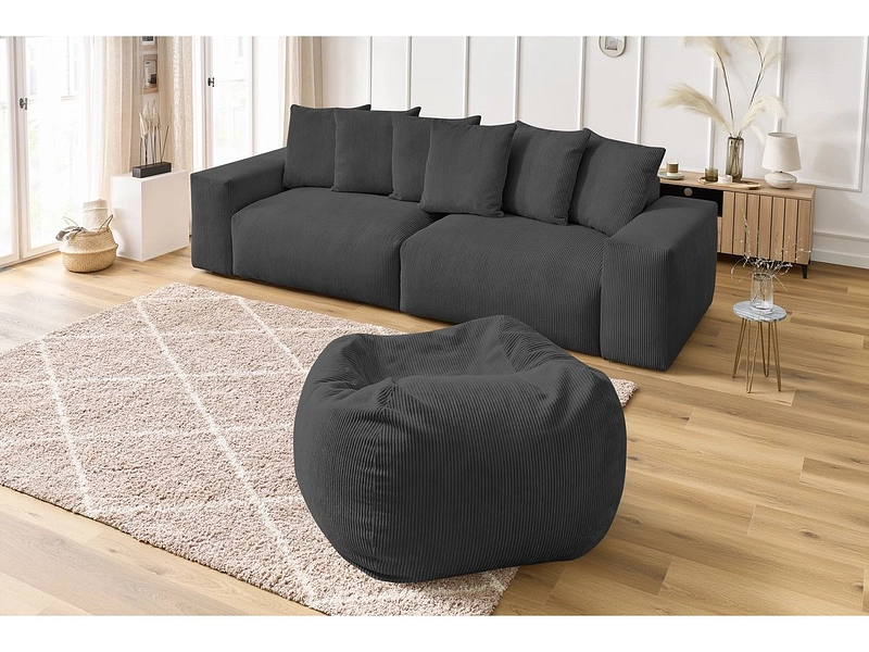 Sofa mit Hocker BOBOCHIC VOLTAIRE