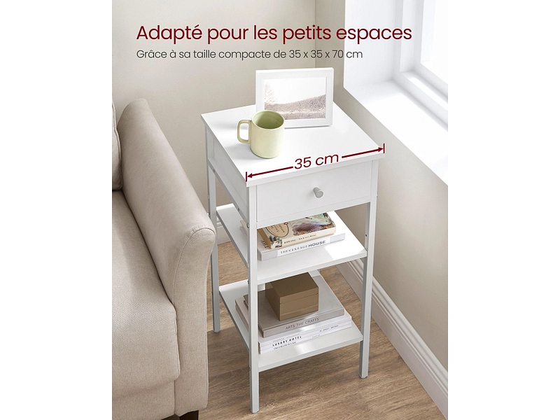 Nachttisch SONGMICS LIGHTY 1 Schublade