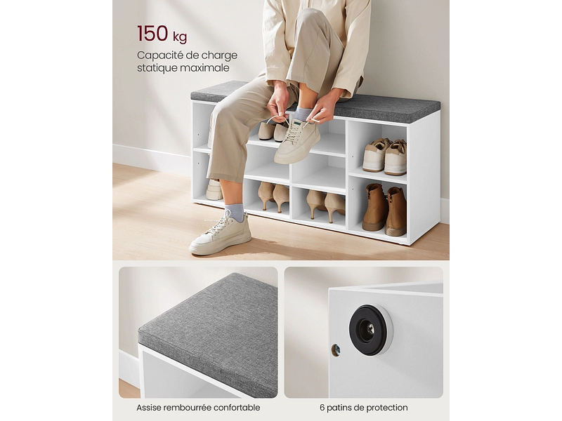 Banc à chaussures SONGMICS BENCH