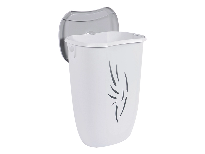 EDA Wäschekorb FLORIA hellgrau