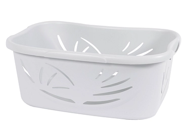 EDA Wäschekorb FLORIA cremeweiss