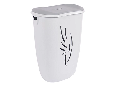 EDA Wäschekorb FLORIA hellgrau