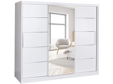 Armoire portes coulissantes AVILA blanc