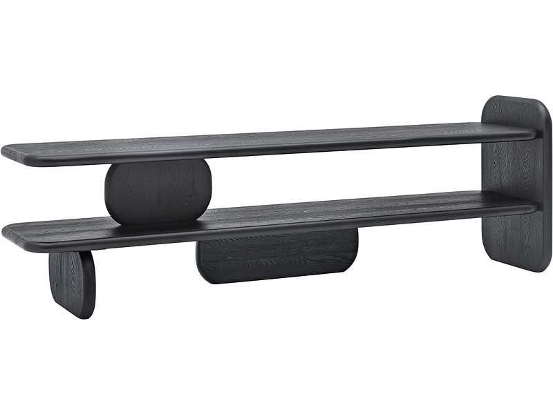 Mobile TV BOLOGNA 180cm nero