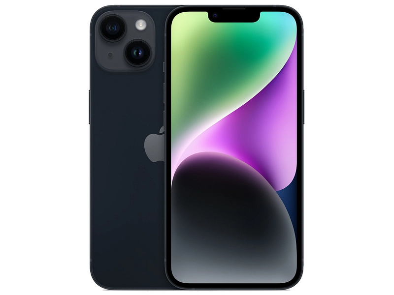 APPLE iPhone 14 noir Reconditionné A+ 128GB 5G