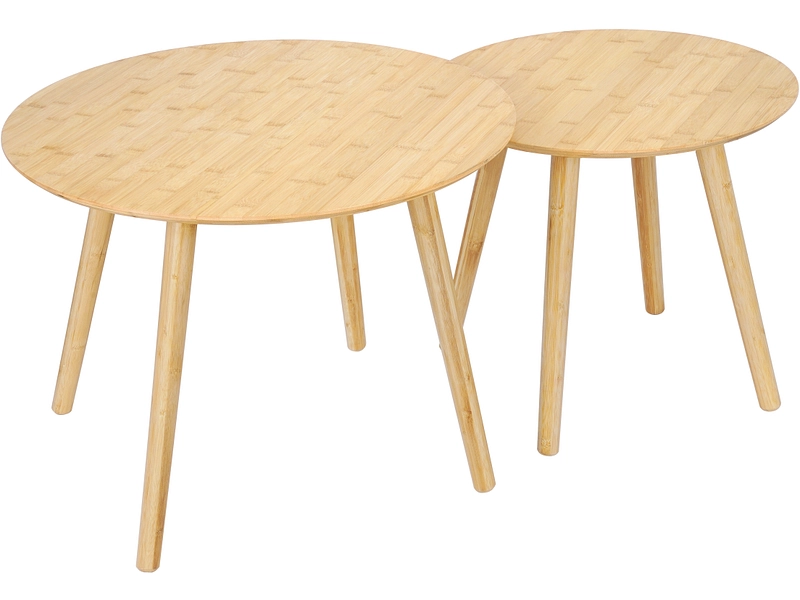 Set di tavolini MAYA 60x60x46cm legno
