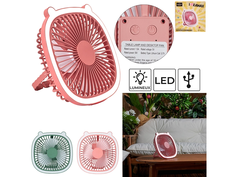 THE CONCEPT FACTORY Ventilateur portable THE CONCEPT FACTORY Ventilateur portable