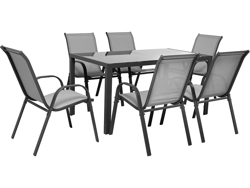 Set Gartentisch und Gartenstühle MERSIN