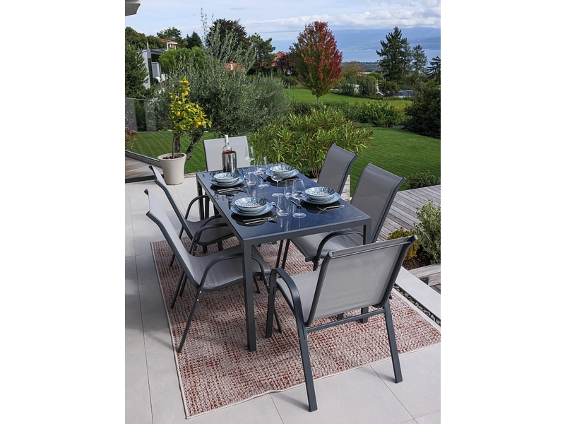 Set tavolo e sedie da giardino MERSIN