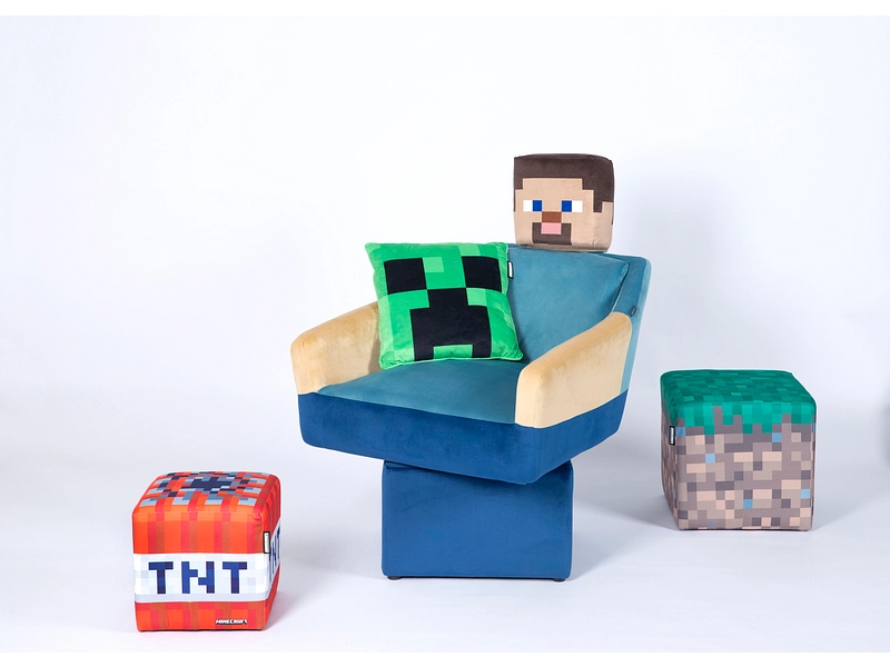 MINECRAFT Stuhl STEVE