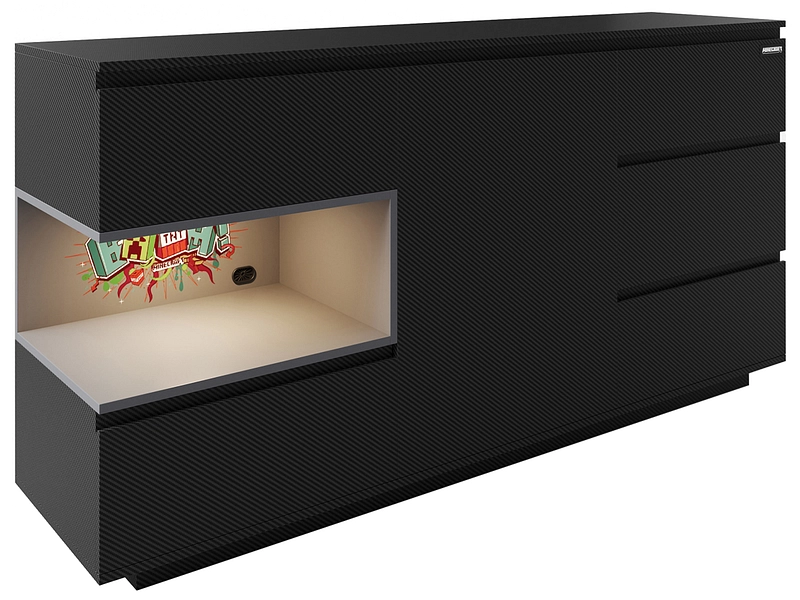 Sideboard MINECRAFT PIXA 40x160x82.3cm