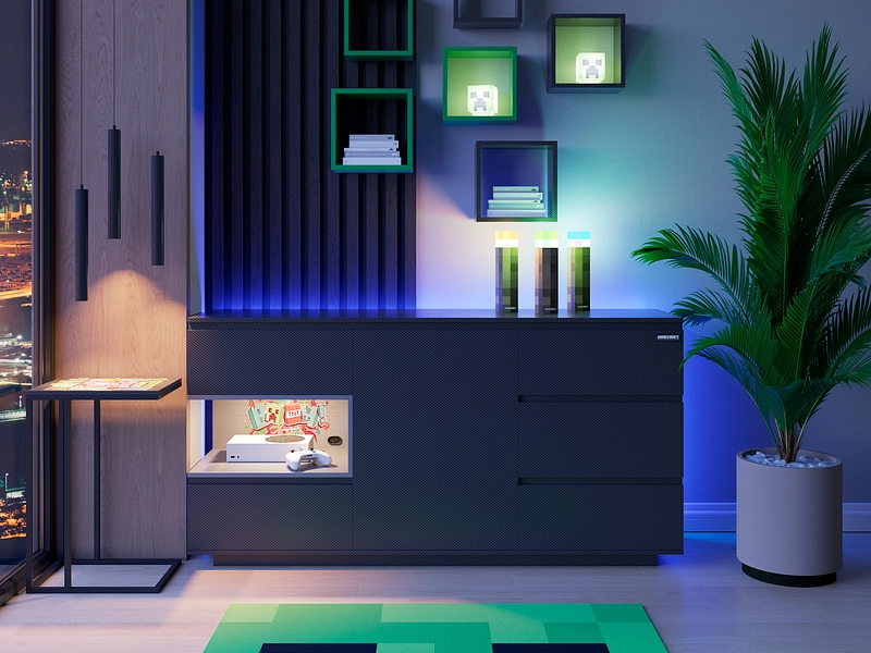 MINECRAFT Sideboard PIXA