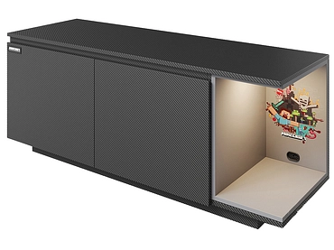 MINECRAFT Meuble TV BUILDORA