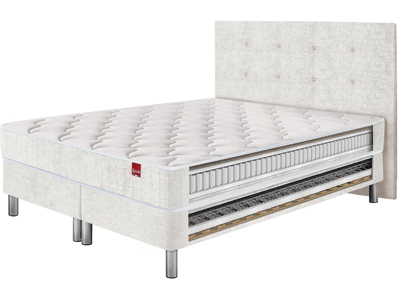 Boxspringbett EPEDA COURCHEVEL beige Boxspringbett EPEDA COURCHEVEL beige