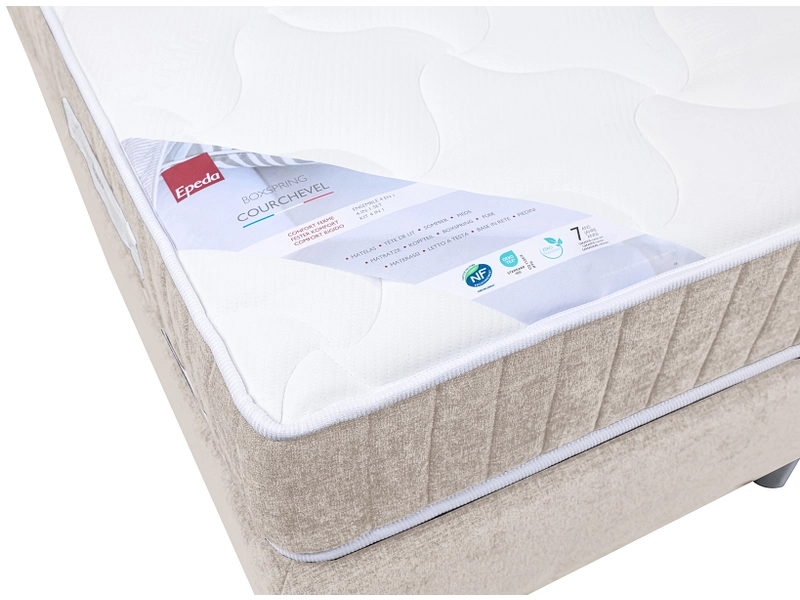 Boxspringbett EPEDA COURCHEVEL beige Boxspringbett EPEDA COURCHEVEL beige