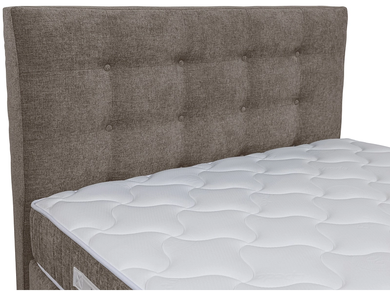 Boxspringbett EPEDA COURCHEVEL taupe