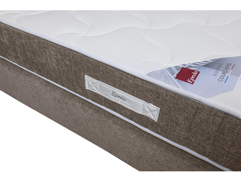 Boxspringbett EPEDA COURCHEVEL taupe