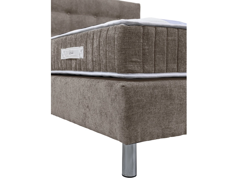 Boxspringbett EPEDA COURCHEVEL taupe