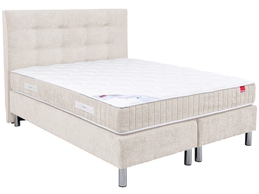 Boxspringbett EPEDA COURCHEVEL beige