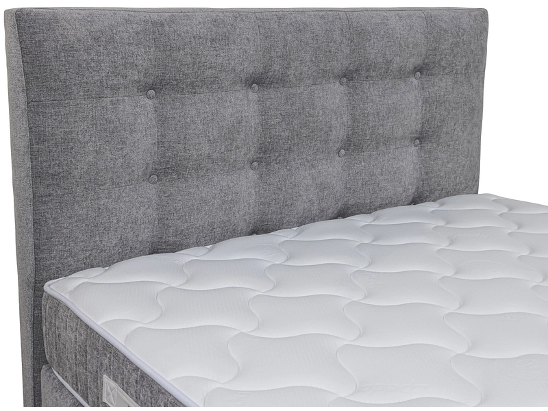 Boxspring EPEDA COURCHEVEL grigio chiaro